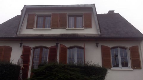 peinture rénovation volets boiseries